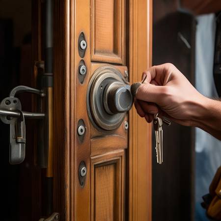 老式机械锁换钥匙需谨慎