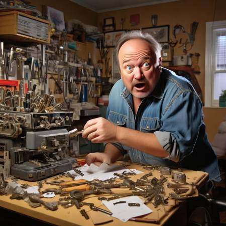 邻居家钥匙开错门笑话