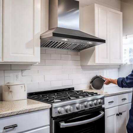 安装油烟机步骤四