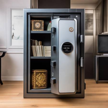 指纹保险柜：大尺寸安全守护者的新选择