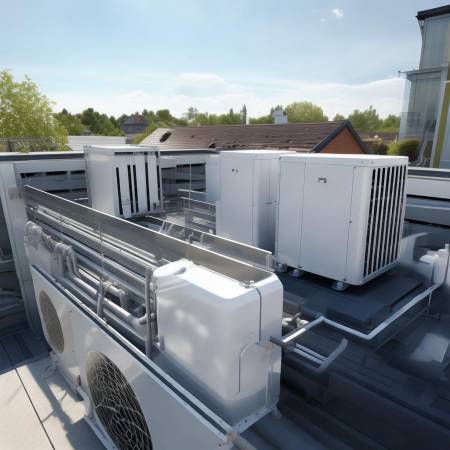 空气能热泵楼顶排水系统安装攻略