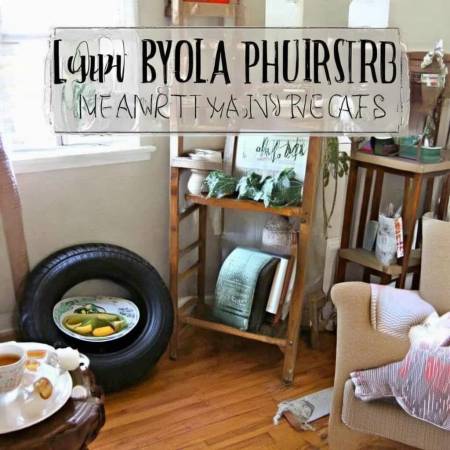 旧物利用分享，下期见！