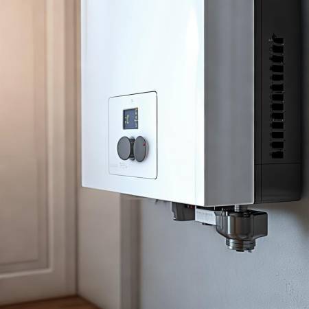 壁挂炉嗡嗡声正常,检查温度阀。