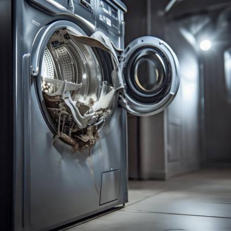 洗衣机减震损坏