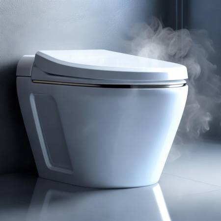 智能悬浮马桶无水箱，引领卫浴新潮流