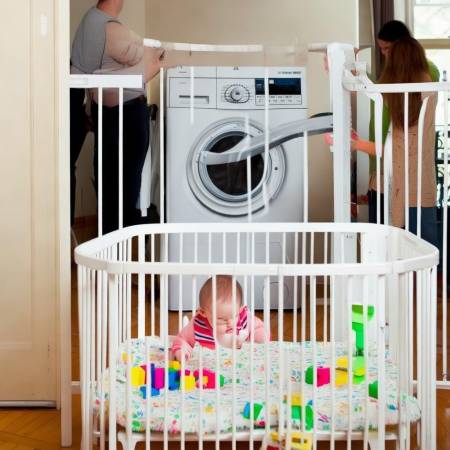 宝宝防爬洗衣机小技巧