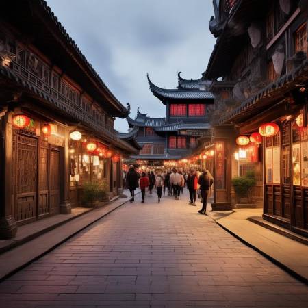 北京冰箱贴前门大街：复古风购物新地标