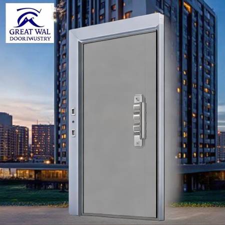 高层住家选长城门业甲级防盗门