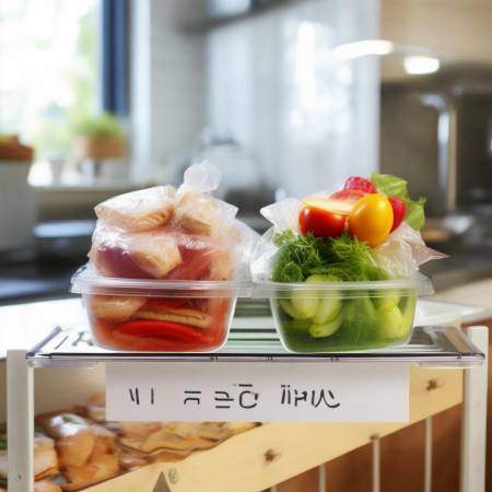 粽子与生熟食分离存放