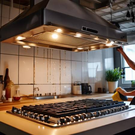 厨房油烟机，清洁与健康必备