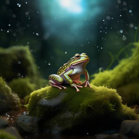 青蛙屎预示好运