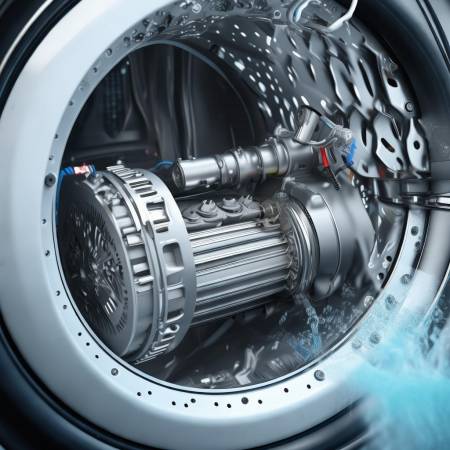 水电机工作原理：磁场驱动旋转排