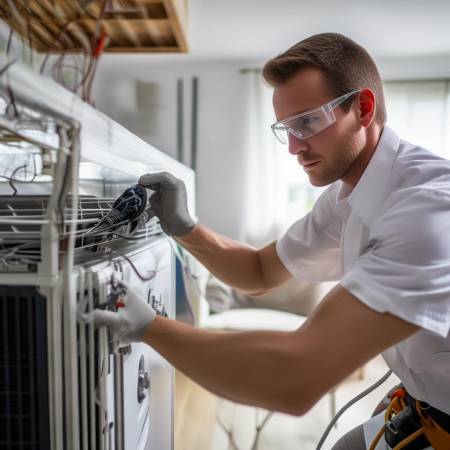 检查电源，防空调故障