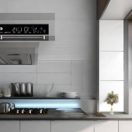 侧吸油烟机，吸力适中为佳