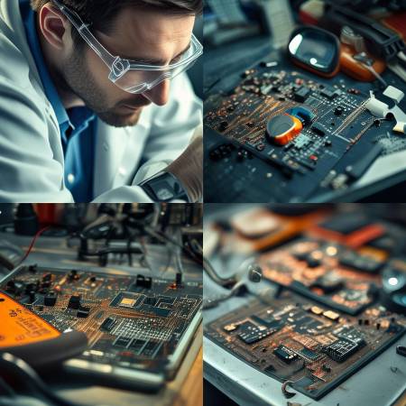 电路板检查与维修