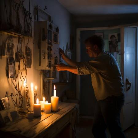 注意灾害断电情况