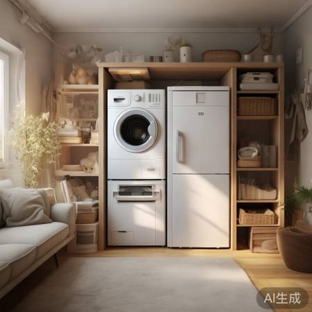 小型洗衣机尺寸冰箱收纳攻略：巧用空间打造家居新亮点