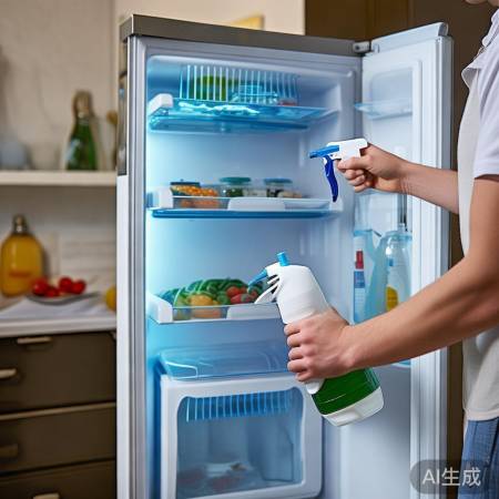 “次氯酸消毒冰箱法”