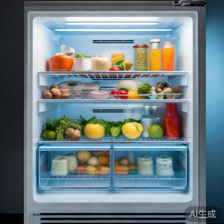 冰箱食物留空隙