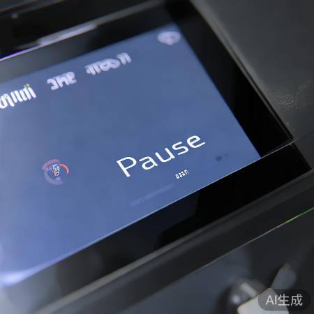 消毒柜暂停，钟表图标提示成功