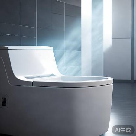 智能马桶喷头自动冲洗，舒适体验升级