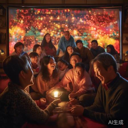 春晚家庭团圆夜