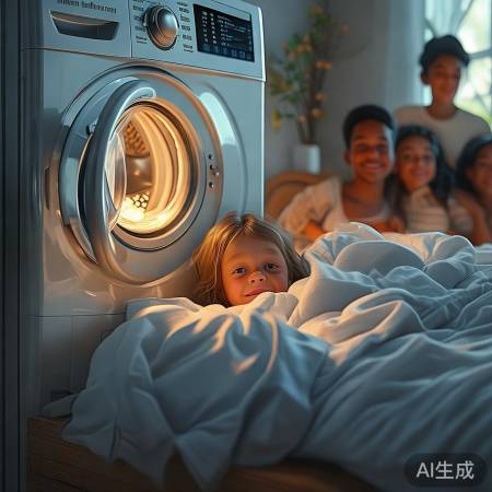 洗衣机满溢爱与关怀