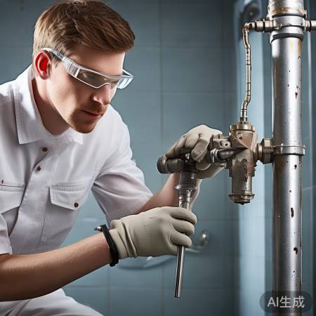 “拧下镁棒，检查更换”