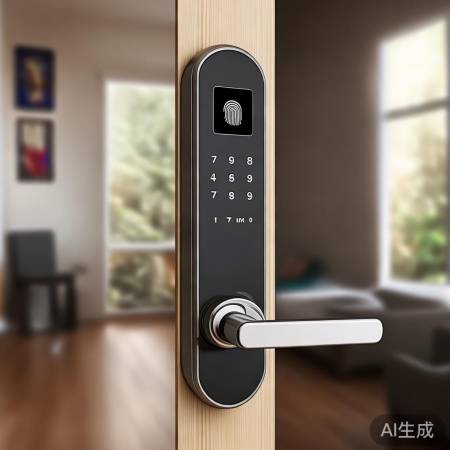 指纹+密码锁,安全便捷