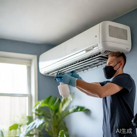 “空调加氨注意通风与清理”