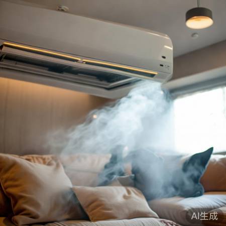 黑白双拼空调出风口：家居新风尚，时尚生活必备