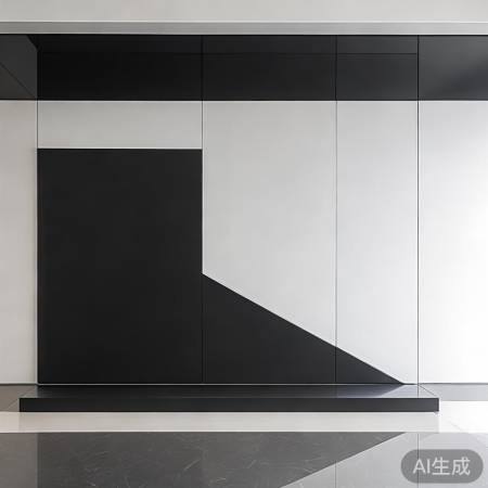 家居新风尚：黑白空调出风口