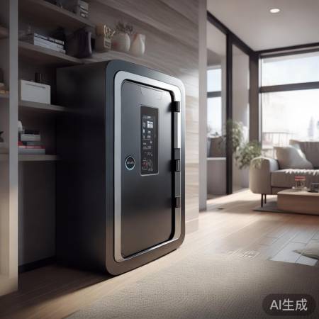 家用充电床头保险柜：安全存储，一触即达