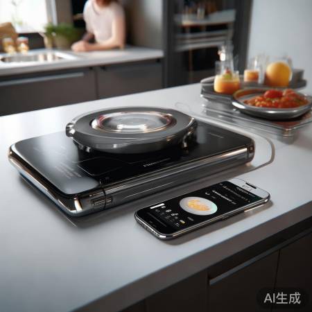 智能控制,随时掌握烹饪进度