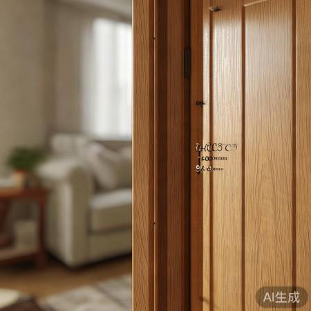 门扇比门洞窄10mm