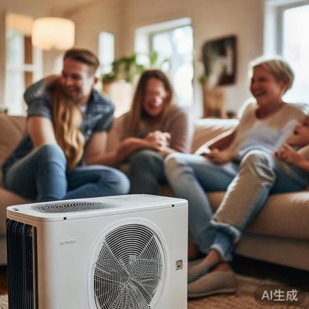 安装空气能热水器不复杂，节能舒