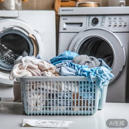 洗衣前,检查材质选程序