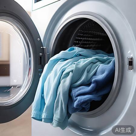 洗衣机洗完衣物晾干勿急取