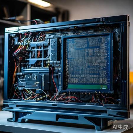 电视内部藏逻辑板