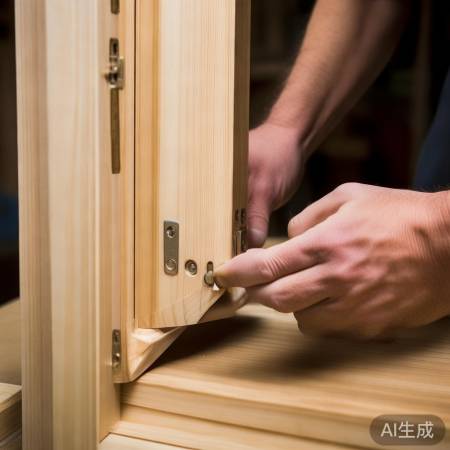 门板复位，缝隙均匀