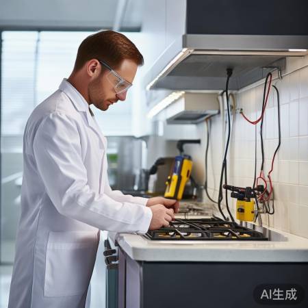 定期检查燃气灶