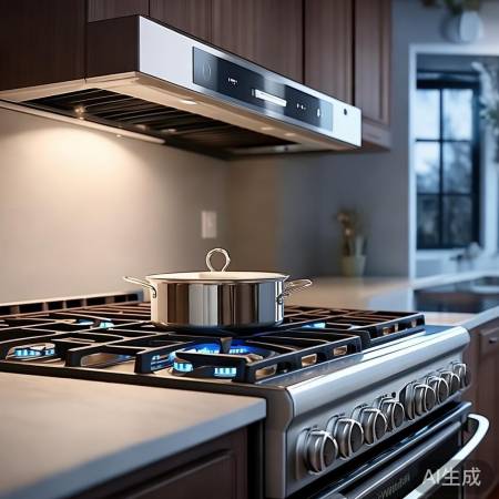 燃气灶排风口避锅具