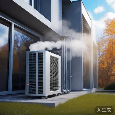 “空气源热泵:供暖设备,成本低
