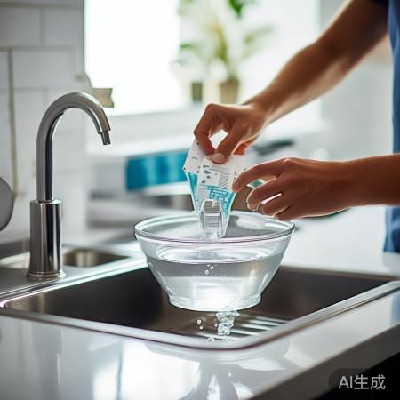 先溶洗衣粉再倒洗衣机