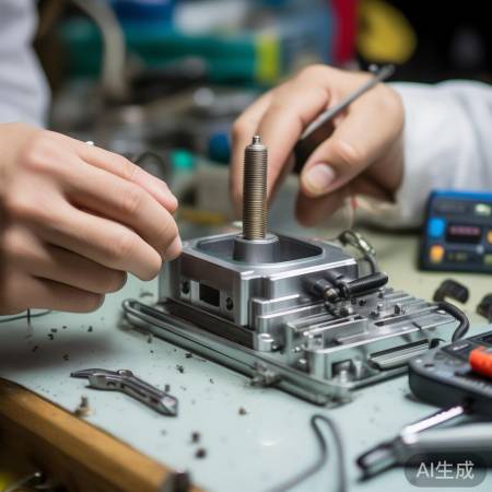 旋钮底座紧固修复