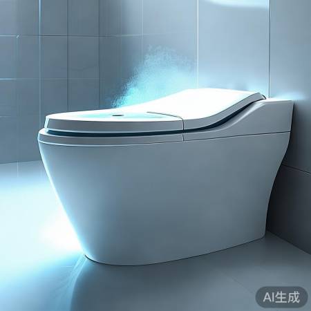 智能马桶抗菌消毒,远离细菌侵扰