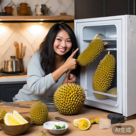 榴莲放冰箱技巧：告别异味，保持新鲜