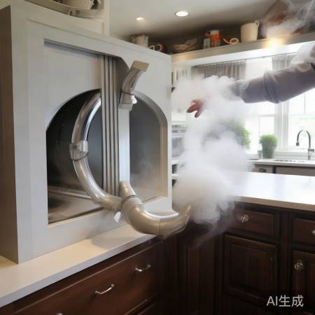 集成灶烟道拐弯美空间