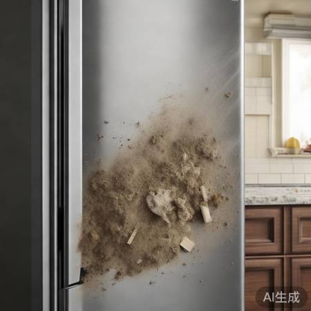 冰箱散热孔堵塞，易发热