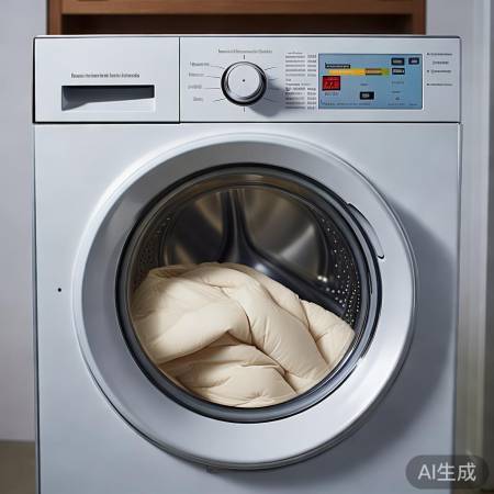 羽绒服洗衣机烘干技巧，轻松解决缩水问题